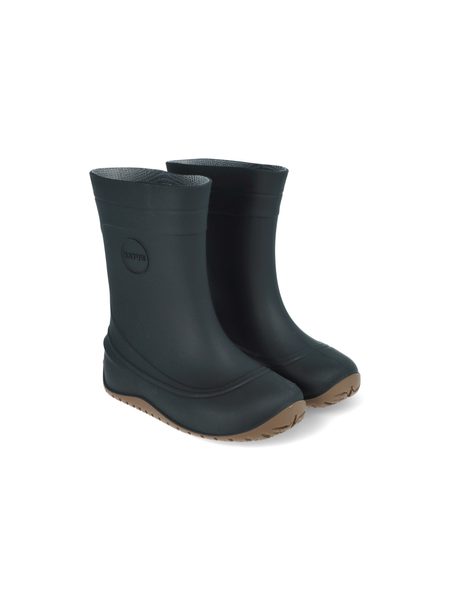RAYVE MONSOON Black/Caramel | Dětské barefoot holínky