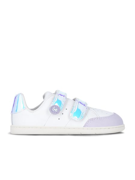 Baskets barefoot enfant Be Lenka Energise Preschool blanches et iridescentes