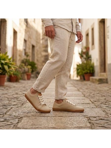RAYVE WOODSTOCK Beige | Barefoot tenisky
