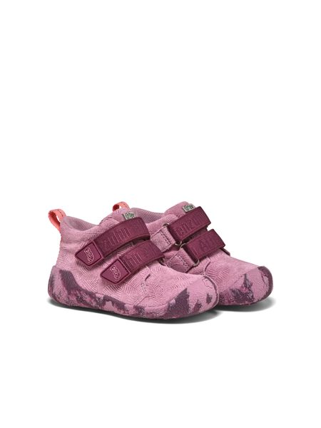 AFFENZAHN PREWALKER LOWBOOT LEATHER TALKY Otter Pink | Dětské první barefoot botičky