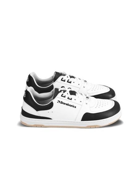 Adidași barefoot Barebarics Wave alb-negru