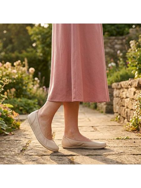 ANGLES CALISTO Beige | Dámské barefoot baleriny