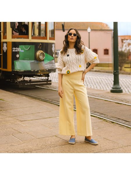 SHAPEN ESPADRILKY PLAYA Wide Indigo | Dámské barefoot espadrilky