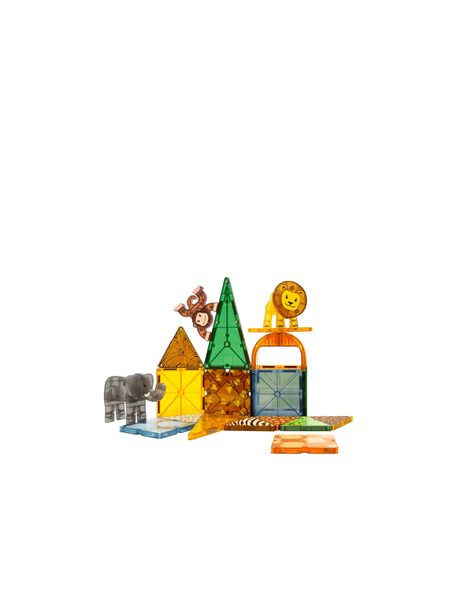 MAGNETICKÁ STAVEBNICE SAFARI 25 DÍLŮ