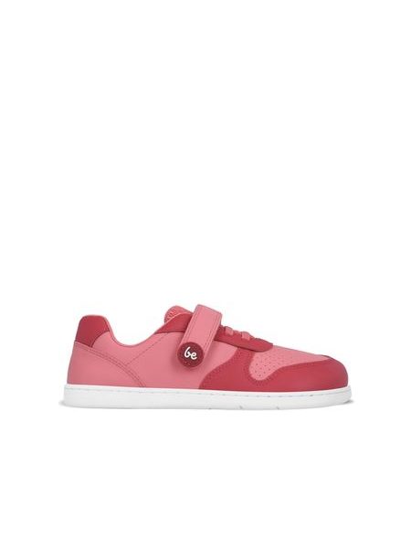 Baskets barefoot enfant Be Lenka Scoot Kids rose clair et rose foncé