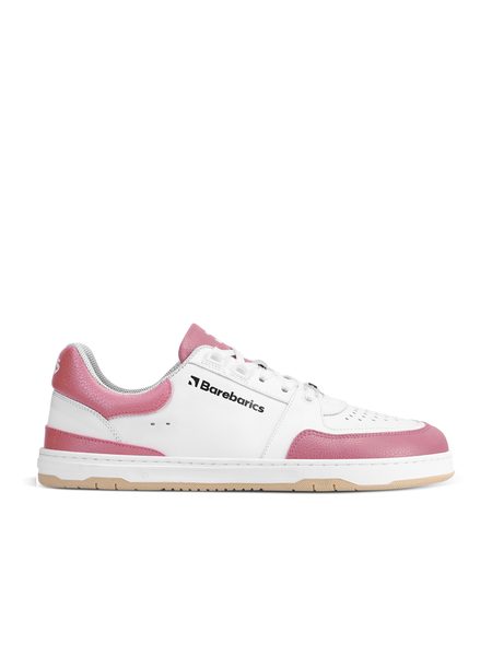 Ténis barefoot Barebarics Wave branco e rosa