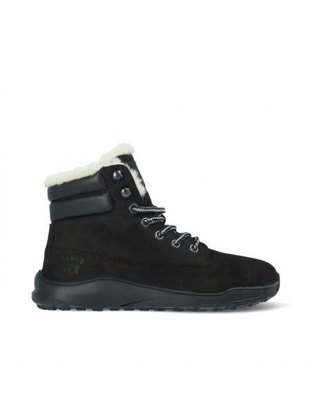 Barfuß-Winterstiefeletten RAYVE UTAH 3.0 Schwarz