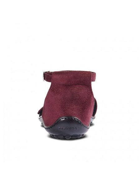 LEGUANO JARA Bordeaux | Dámské barefoot sandály