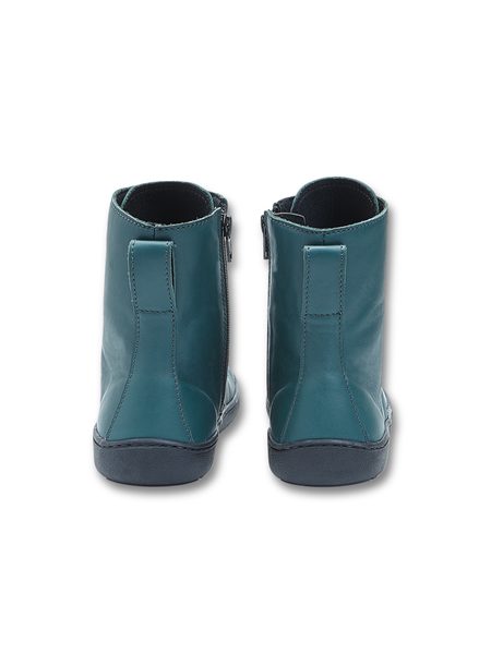 BAŤA ŠNĚROVACÍ KOTNÍKOVÁ OBUV Petrolejová | Dámské barefoot kotníkové boty