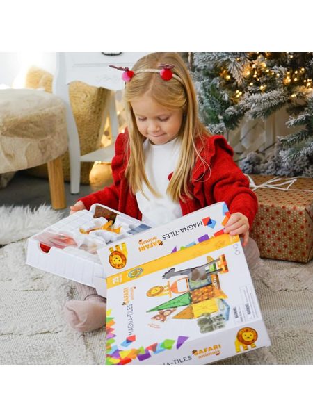 MAGNETICKÁ STAVEBNICE SAFARI 25 DÍLŮ