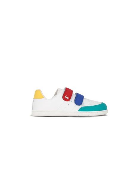 Ténis barefoot de criança Be Lenka Energise Kids branco e multicolor