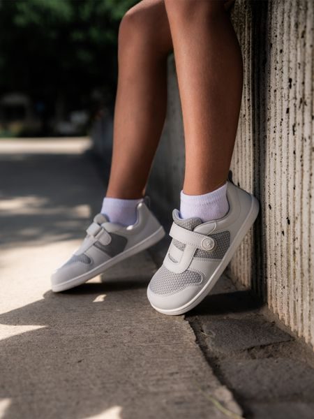 Ténis barefoot de criança Be Lenka Glade Kids cinzento-claro
