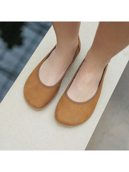 Sabrinas barefoot de senhora Be Lenka Sophie castanho-caramelo