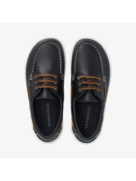 Barefoot Polobotky GROUNDIES® Tide Modro Bílé