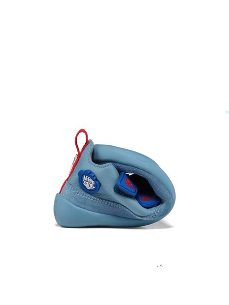 AFFENZAHN SNEAKER LEATHER BUDDY SHARK Blue | Dětské barefoot tenisky  8