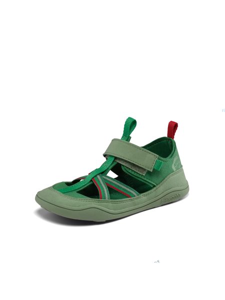 AFFENZAHN SANDAL VEGAN BREEZE FROG Green | Dětské barefoot sandály 11