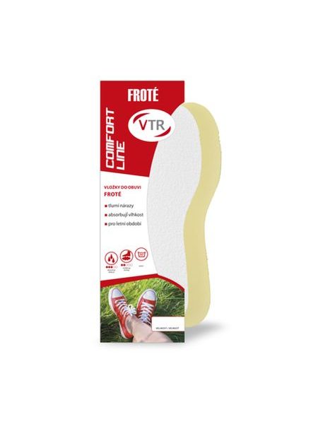 Set avantajos 2× branțuri barefoot VTR Froté albe