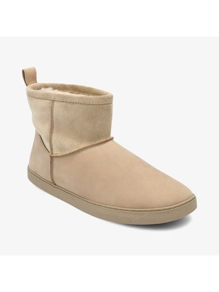 Dámské Barefoot Zateplené Boty GROUNDIES® COZY BOOT Béžové