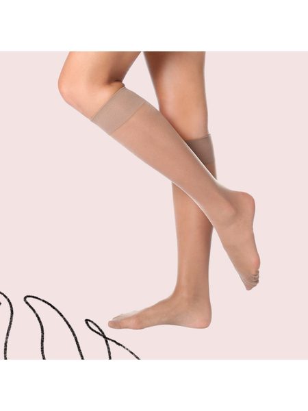 PODKOLENKY NADOTEC TEBE 8 DEN Béžová