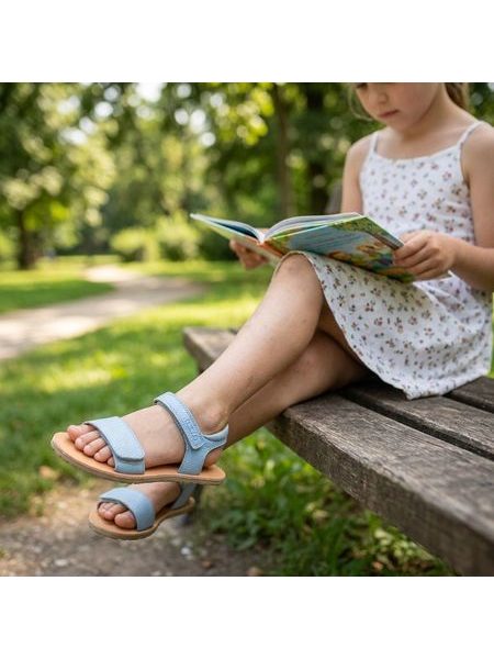FRODDO SANDAL FLEXY LIA II Light Blue | Barefoot sandály