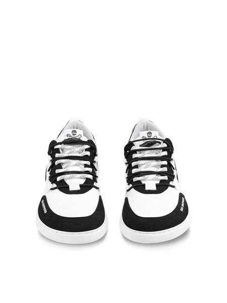 Adidași barefoot BAREBARICS REVIVE X SEA SHEPHERD - ORCA negri-albi