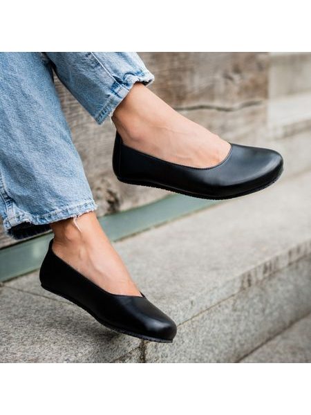 ANGLES ANTIOPA Black | Dámské barefoot baleriny