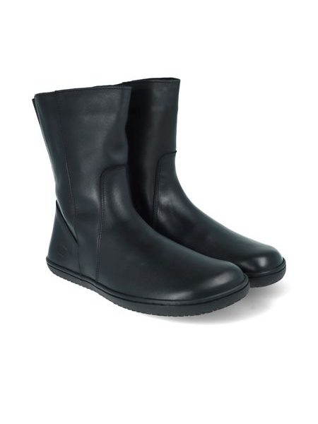 Dámské Barefoot Zateplené polokozačky ANGLES DAFNE 2.0 černé