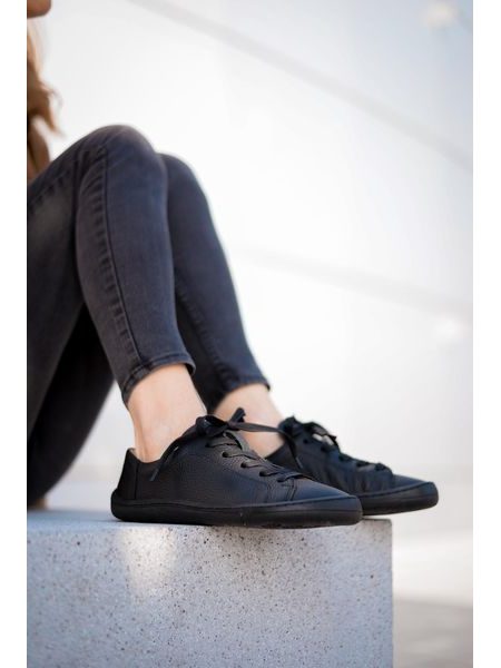 FRODDO TENISKY LEATHER LACES II Black | Dámské barefoot tenisky