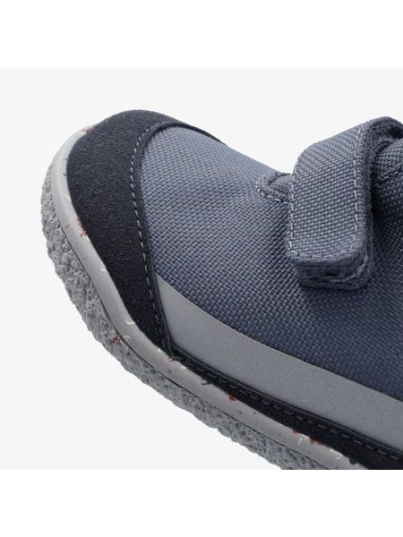 Dětské Barefoot Zateplené Kotníkové Boty GROUNDIES® Ottawa Modro Žluté