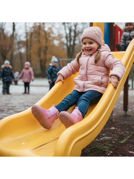 GARVALÍN Rosa | Dětské zimní zateplené boty