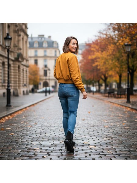 Dámské Barefoot Zateplené Chelsea GROUNDIES® CAMDEN MID Černé