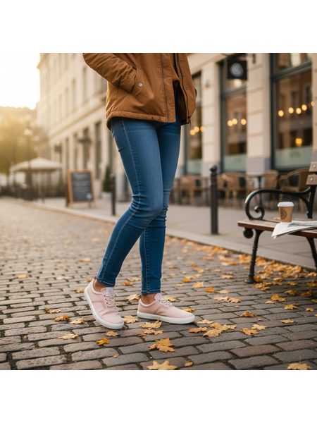 Barefoot Tenisky GROUNDIES® LA PAZ REGULAR Růžové