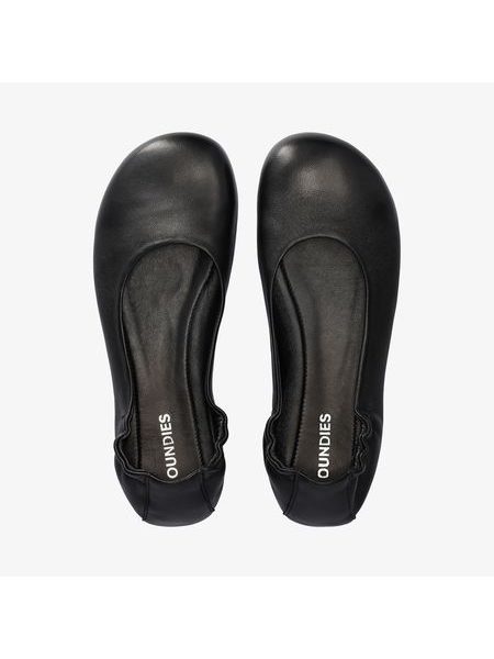 Dámské Barefoot Baleríny GROUNDIES® Sleek Černé