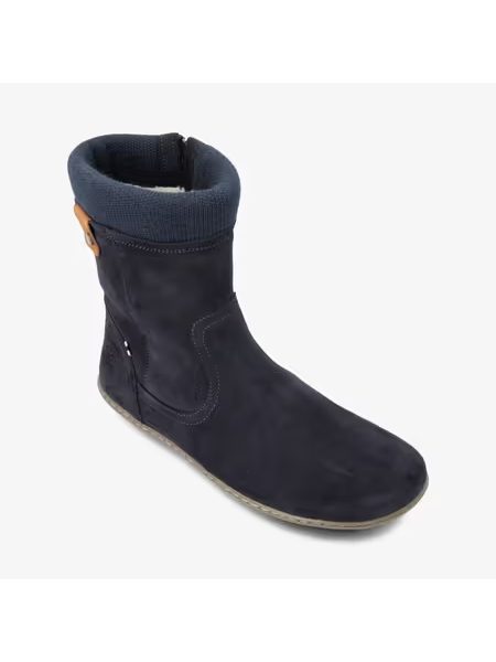 Dámské Barefoot Zateplené Boty GROUNDIES® ICELAND Tmavě modré