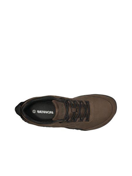 BENNON Barefoot kožené černo/hnědé | Barefoot sportovní outdoorové boty