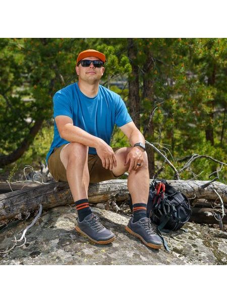 XERO SHOES RIDGEWAY LOW MESH Faded Black | Barefoot pohorky