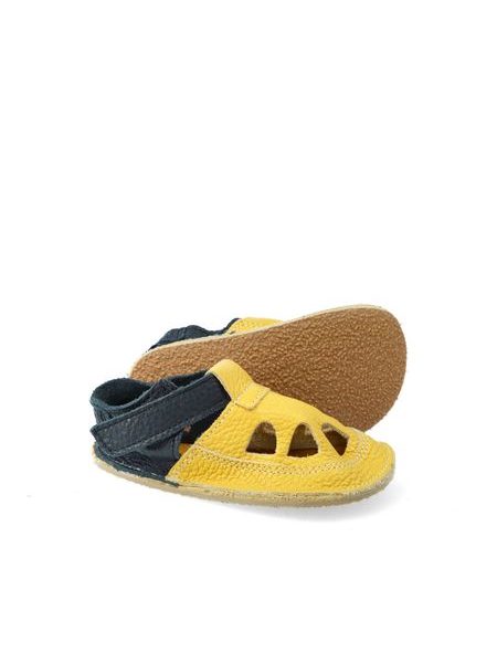 BABY BARE SANDÁLKY/BAČKORY SUMMER IO Ananas | Dětské barefoot sandály