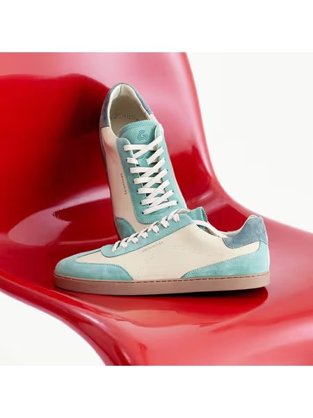 Barefoot Tenisky GROUNDIES® Panama Béžovo Šalvějově Zelené