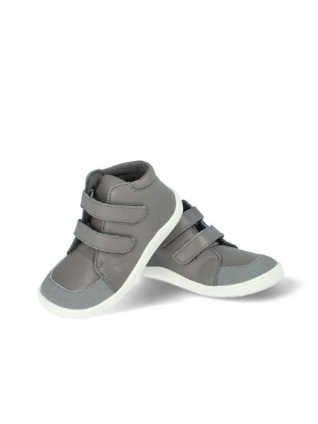 BABY BARE FEBO FALL Grey Asfaltico | Dětské celoroční barefoot boty