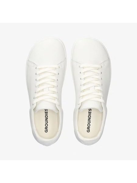 Barefoot Tenisky GROUNDIES® Zero Bílé