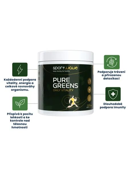 PURE GREENS DAILY VITALITY 300 g – komplexní podpora vitality