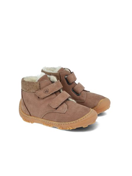 RICOSTA NICO Choco | Dětské zimní zateplené barefoot boty