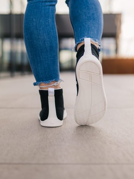 Боси маратонки BE LENKA Rebound High Top, черно-бели