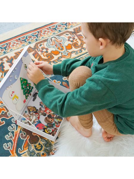 MAGNETICKÁ KNIHA VÁNOCE - CHRISTMAS MAGIC BOOK