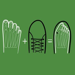 2/4 Hallux valgus? Die richtigen Schuhe können dein Leben verändern. So findest du sie