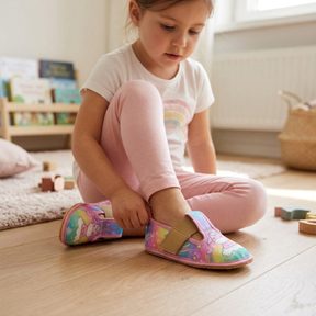 Up to 80% of nursery children wear slippers that don’t fit. Is yours one of them?