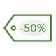 Slevy až 50 %