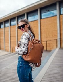 Joanna Leather Beige