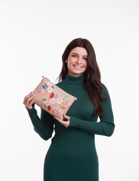 Lylann Flowers Beige