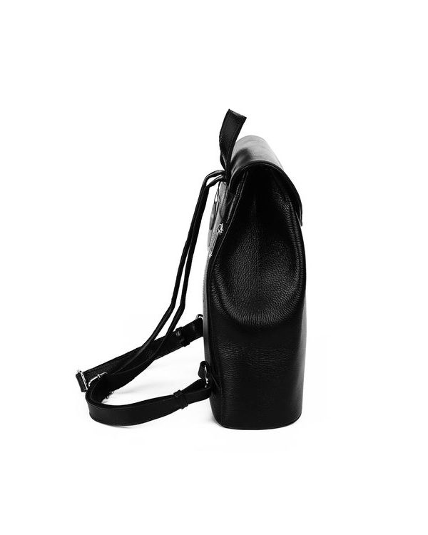 Joanna Leather Black